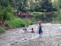 Kids Playing and fishing
